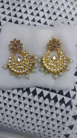 WINTER SALE! EXQUISITE GOLD-PEARL EARRINGS - ARTIFICIAL JEWELLERY