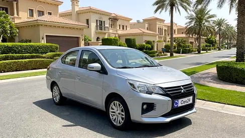 AED 416/m | 0 DP | Free 3 Months Warranty | Service History | 30D Return | MITSUBISHI ATTRAGE 2023