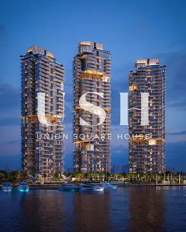 Ultra-Luxury 3BR + Maid | Full Canal & Fountain View | 5-Year Payment Pla