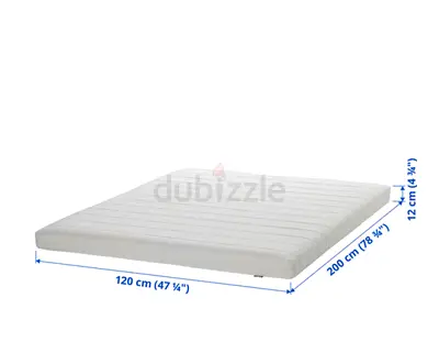 Used 120x200 cm Mattress - Very Good Condition