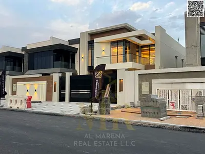 Own a luxury freehold villa in Al Rawda 3, with a price that includes electricity, water, and central air conditioning.