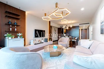 Luxurious 2BR | Fountain views | Furnished