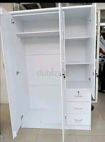 Brand new 3door wardrobe white colour available