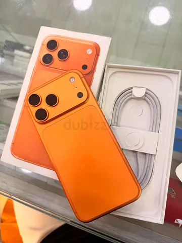 iPhone 17 pro max 512 gb orange 100 🔋 with apple care + warranty available until 2027 December