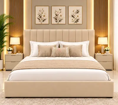 Brand New stylish king size bed frame super mattress available