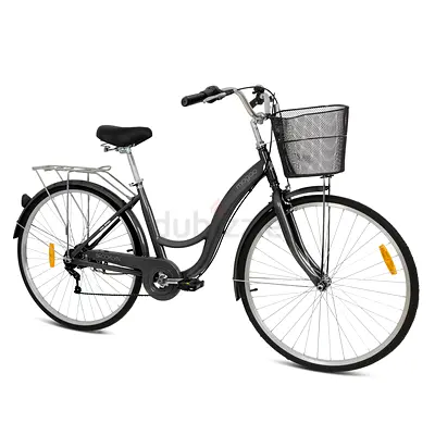 Brandnew Brooklyn 6 Speed City Bike - 24 Inches - Grey