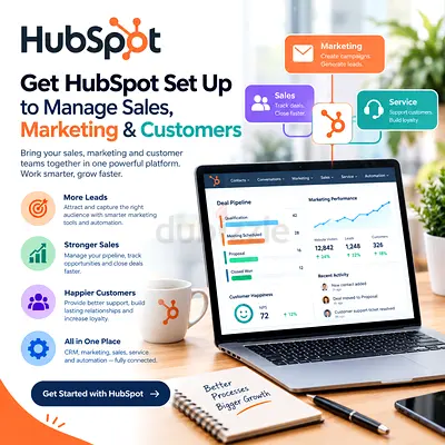 Get HubSpot Set Up to Manage Sales, Marketing & Customers