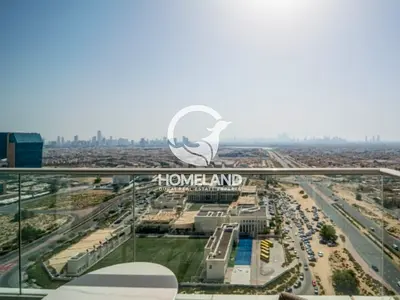 Lake & Skyline Views | Furnished | Vacant |Balcony