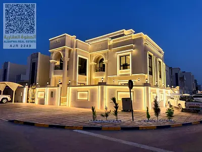 من أفخم فلل عجمان موقع ومساحة وتشطيب مودرن بسعر خاص شامل الرسوم