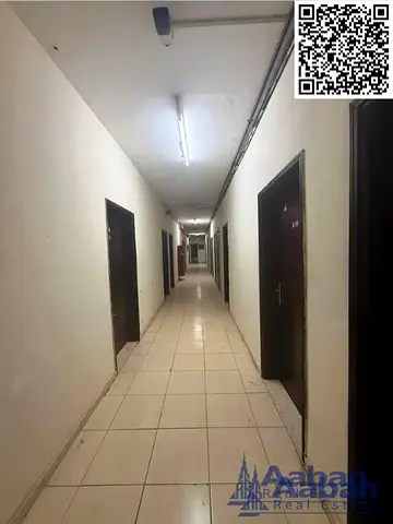 32-Room Labour Camp for Rent in Ajman | Ready to Move | 256 Workers Capacity | 8 Supervisor/Engineer Studios | AED 30,000/Room/Year | Utilities & Clea
