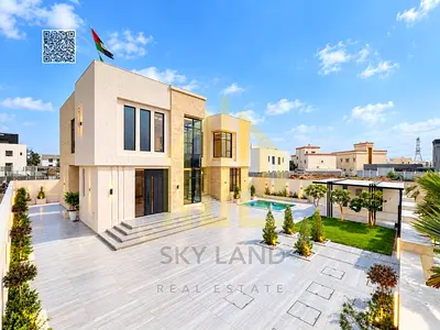 فيلا كورنر للبيع - مع مسبح - بمساحة 8200 قدم - من المالك مباشرة - 3 طوابق - شامل رسوم كل شئ - تملك حر -