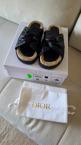 Dior sandals size 40 box dustbags