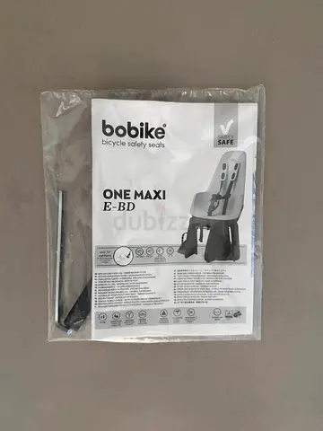 Bobike One Maxi E-B rear child bike seat - Supplied with original box and manual .