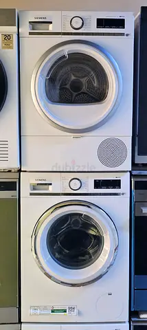 Siemens IQ700 washer and dryer set in excellent condition