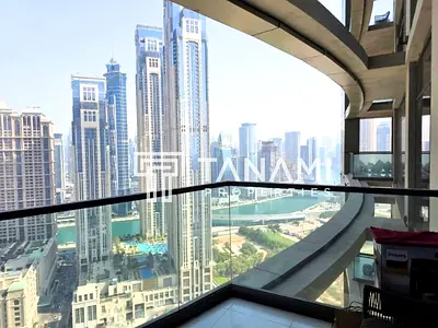Furnished |Canal view |Partial Burj view |High ROI