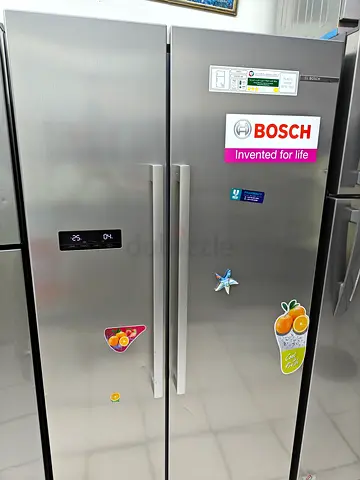 Bosch Stainless Steel Side-by-Side Refrigerator French Door