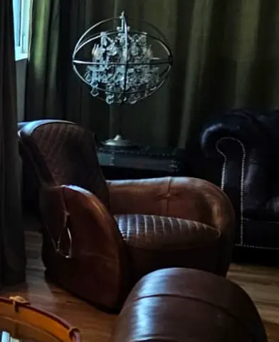 Timothy Oulton Saddle Chair