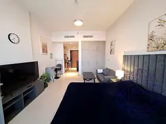 Fully furnished studio with all amenities| huge Balcony| Sea View