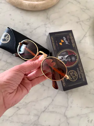 ASAP Rocky oval sunglasses