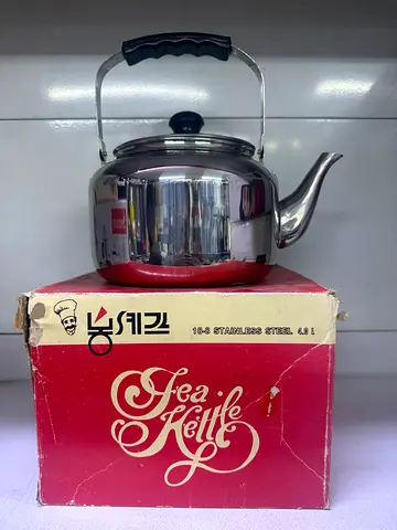 4L Stainless Steel Tea Kettle – 18/8 Stainless Steel