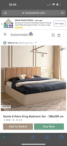 Home Centre King Size Bedset