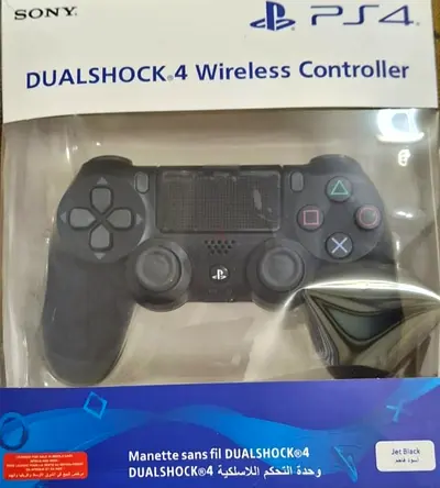 Sony PS4 DualShock 4 Wireless Controller - Jet Black (Brand New in Box)