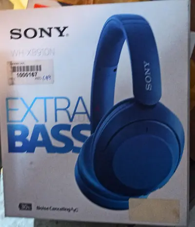 Sony WH-XB910N Noise-Cancelling Headphones - Blue (Used)