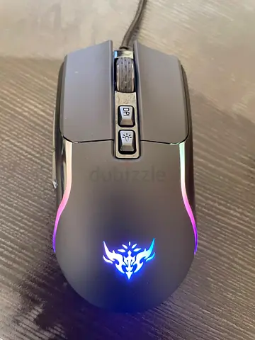 Wired RGB Gaming Mouse — Comfortable Programmable Buttons, Good Condition