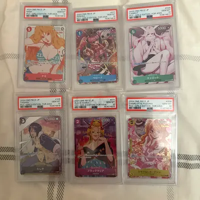 One Piece Girls Edition 2024 PCA Graded GEM MT 10 Collection SEQUENTIAL