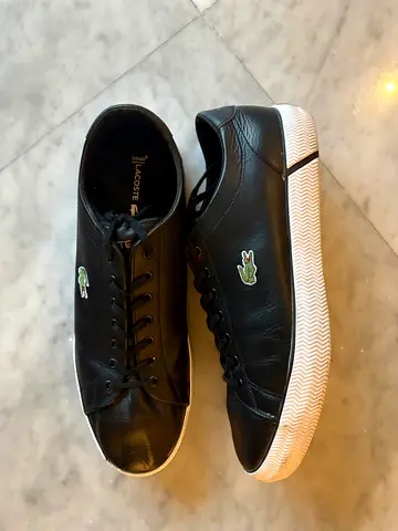 Black Lacoste Shoes
