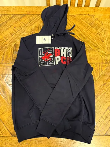 Beverly Hills Polo Club Men's Navy Blue Hoodie