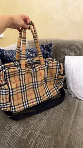 Authentic burberry baby bag