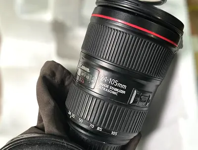 Canon EF 24-105mm f/4L IS USM Lens - Good Condition