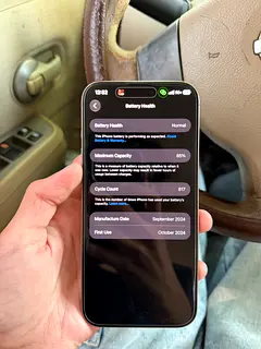 iPhone 16 Pro max 256gb Tdra Original with box