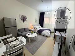 Furnished Studio for Monthly Rent in Al Jurf 2 Al Yasmeen Towers Opposite Ajman City Centre Bills In