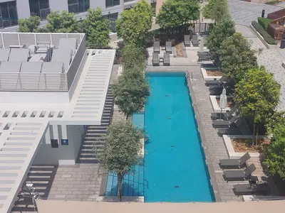1bhk with pool view amazing layout apartment in 48k