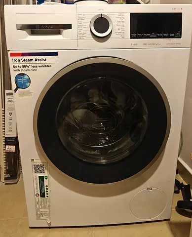 Bosch 9kg Front Load Washing Machine, excellent condition
