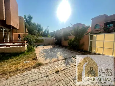 For Annual Rent in Sharqan, SharjahTwo-storey villa 4 bedrooms Spacious living room Distributor 3 b