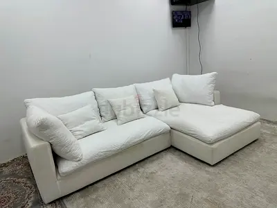 Like new condition the one brand lshape sofa
