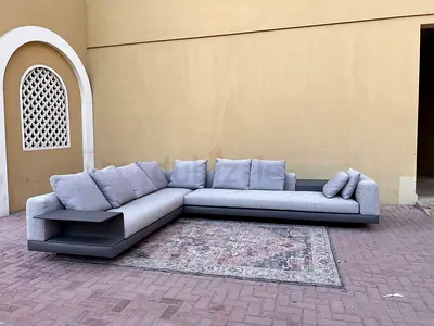 Amazing Condition Minotti Italian Corner _ Shape Sofa