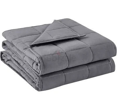 Grey Quilted Bedding Blanket