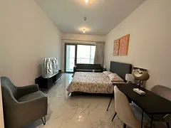 12 Payments | Furnished Studio | Sep Kitchen | Private Balcony| GYM Pool | Parking| in Masdar City