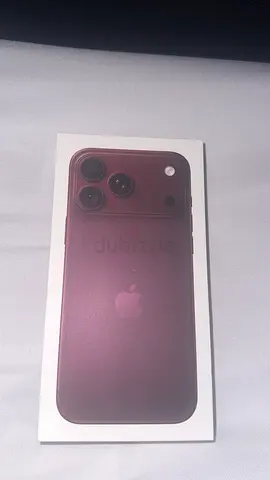iPhone (sealed box) - 18 pro max burgandy