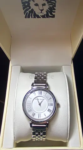 Anne Klein stainless steel women's watch with Roman numerals - like new