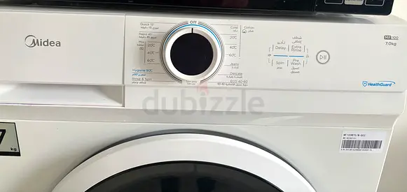 Midea 7kg Front Load Washing Machine - Good Working Condition