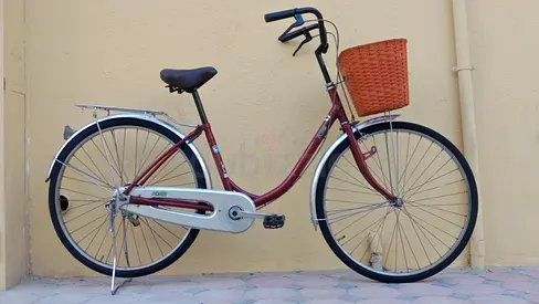 Cruiser bike Japan import Free delivery used refurbished 100% working with basket and soft seat