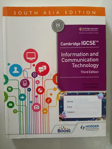 IGCSE ICT - Information and Communication Technology Textbook