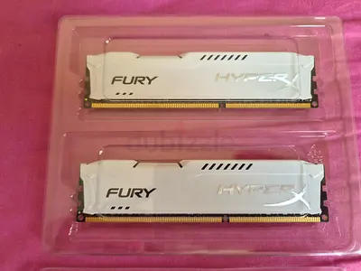 Kingston HyperX Fury DDR3 16GB Black and White Kits
