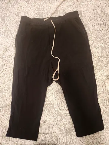 Authentic Rick Owens Drop Crotch Pants / Trousers - 100% Virgin Wool - Size IT 54 / US 44