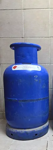 Blue LPG Gas Cylinder (used) - Single Cylinder